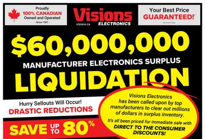 Visions Electronics Flyer May 23 to 29