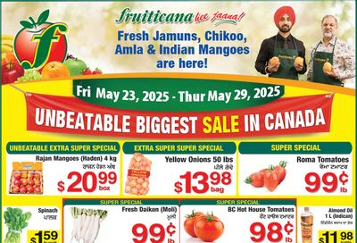 Fruiticana (Calgary) Flyer May 23 to 29