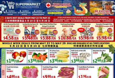 88 Supermarket Flyer May 23 to 29
