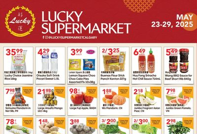Lucky Supermarket (Calgary) Flyer May 23 to 29
