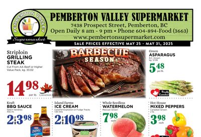 Pemberton Valley Supermarket Flyer May 25 to 31