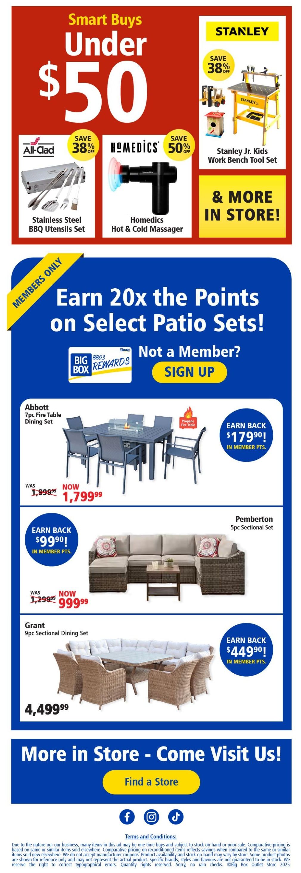 Big Box Outlet Store Flyer May 23 to 25
