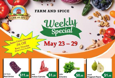 Farm And Spice Grocers Flyer May 23 to 29 Farm And Spice Grocers Flyer May 23 to 29