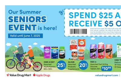 Apple Drugs Flyer May 25 to June 7