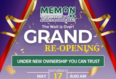 Memon Supermarket Flyer May 17 to June 17
