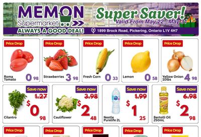 Memon Supermarket Flyer May 22 to 31