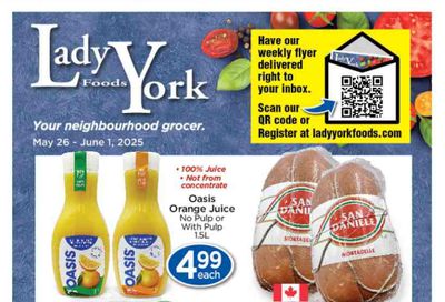 Lady York Foods Flyer May 26 to June 1