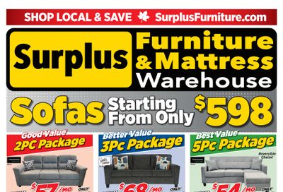 Surplus Furniture & Mattress Warehouse (Sydney) Flyer May 26 to June 8 Surplus Furniture & Mattress Warehouse (Sydney) Flyer May 26 to June 8