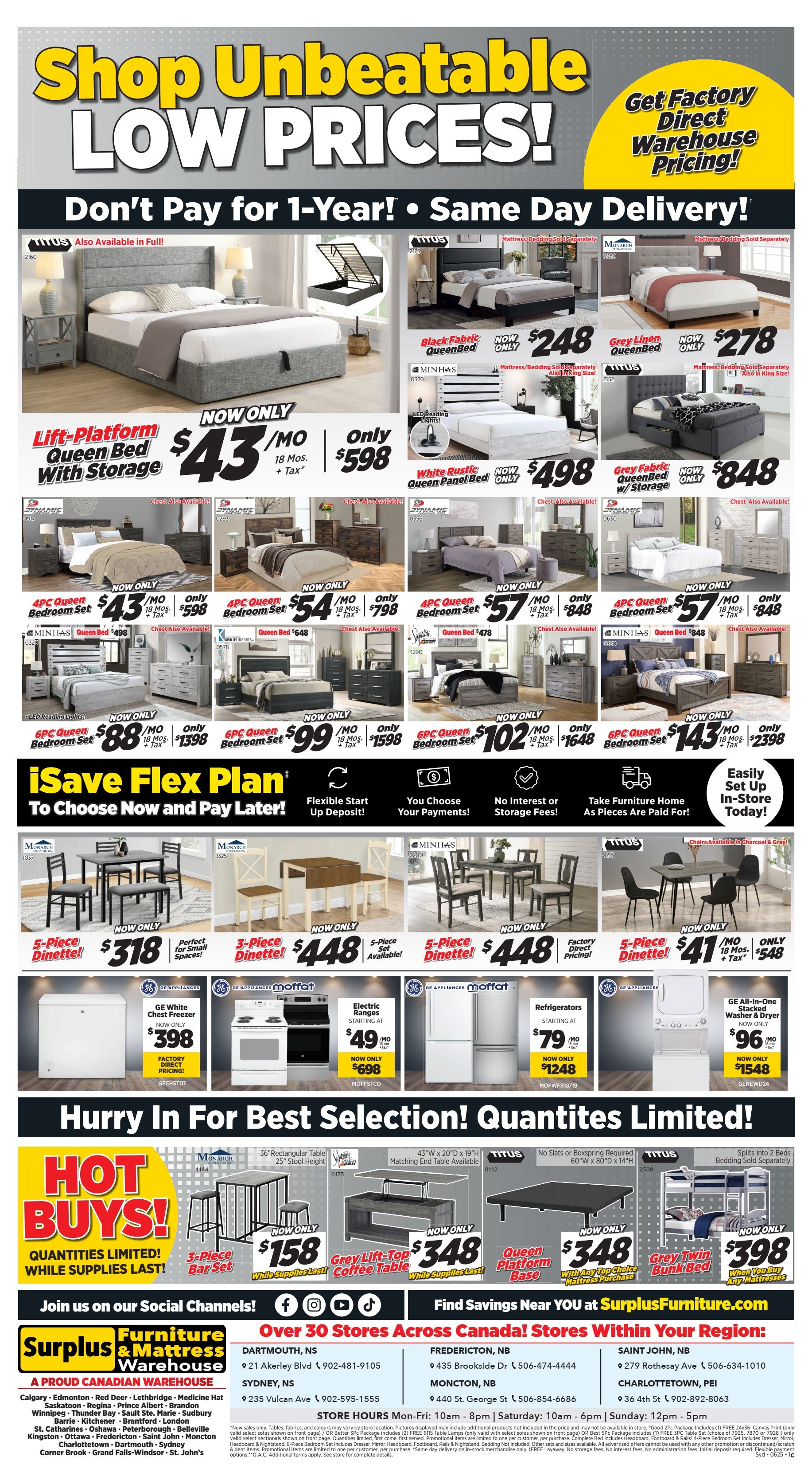 Surplus Furniture & Mattress Warehouse (Sydney) Flyer May 26 to June 8