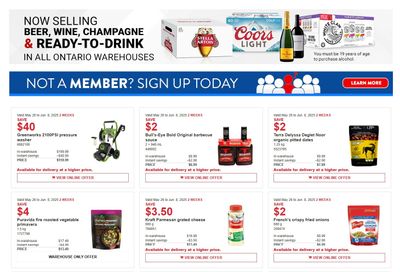 Costco (West, ON & Atlantic Canada) Warehouse Offers  May 26 to June 8