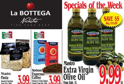 La Bottega Nicastro Fine Foods Flyer May 26 to June 8