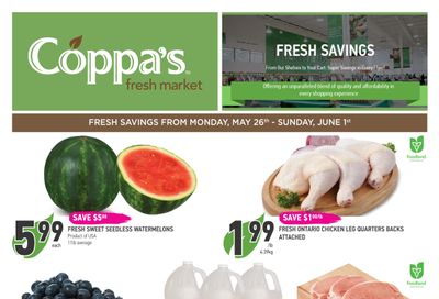 Coppa's Fresh Market Flyer May 26 to June 1