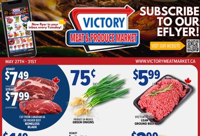 Victory Meat Market Flyer May 27 to 31