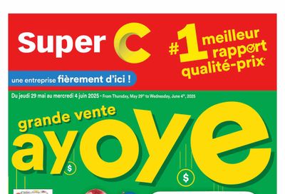 Super C Flyer May 29 to June 4