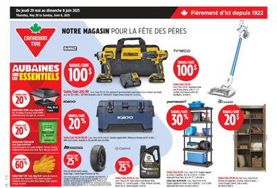 Canadian Tire (QC) Flyer May 29 to June 8