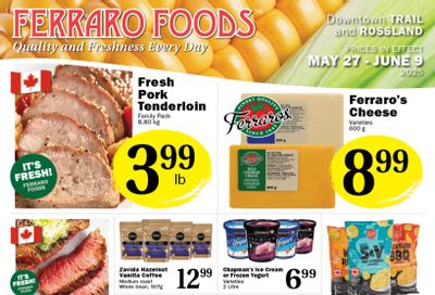 Ferraro Foods Bi-Weekly Flyer May 27 to June 9