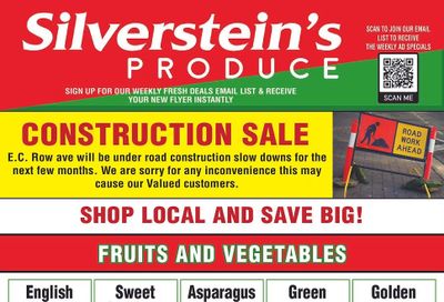Silverstein's Produce Flyer May 27 to 31