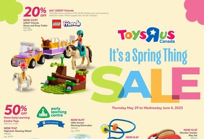 Toys R Us Flyer May 29 to June 4