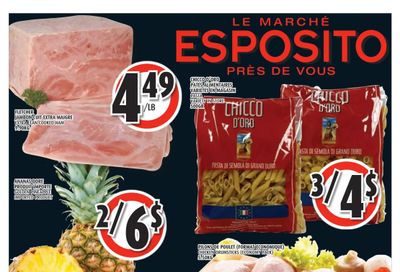 Esposito Flyer May 29 to June 4