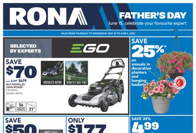 Rona & Rona+ (ON) Flyer May 29 to June 4