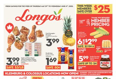 Longo's (Vaughan) Flyer May 29 to June 4