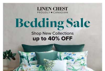 Linen Chest Flyer May 28 to June 22 Linen Chest Flyer May 28 to June 22
