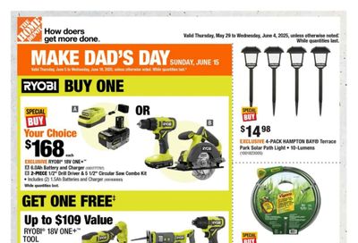 Home Depot (BC) Flyer May 29 to June 4