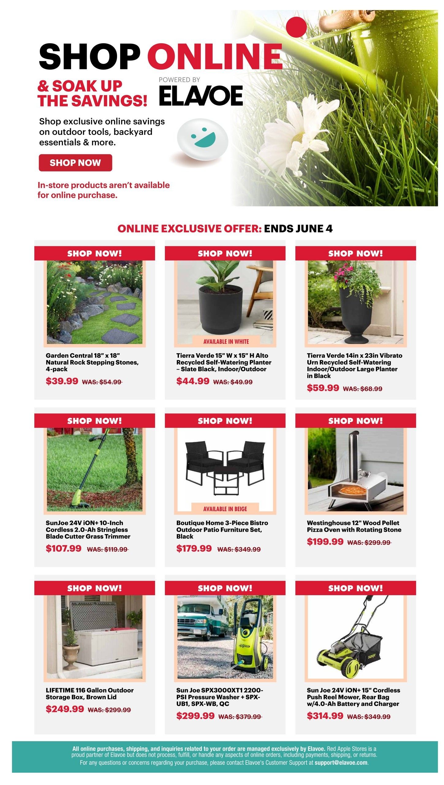 The Bargain Shop & Red Apple Stores Flyer May 29 to June 4