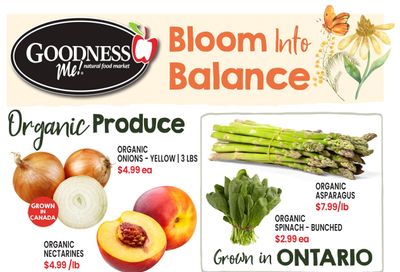 Goodness Me Flyer May 28 to June 3