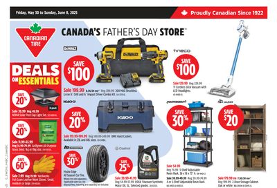 Canadian Tire (West) Flyer May 30 to June 8