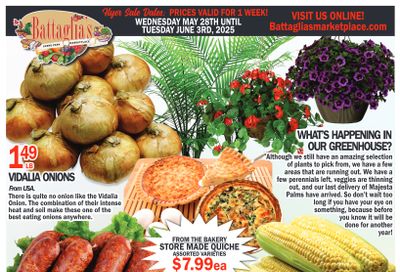 Battaglia's Marketplace Flyer May 28 to June 3