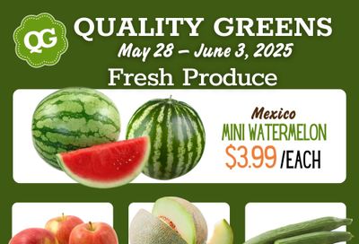 Quality Greens Flyer May 28 to June 3