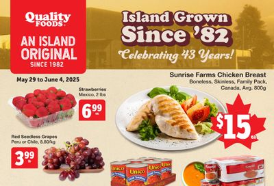 Quality Foods Flyer May 29 to June 4
