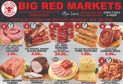 Big Red Markets Flyer May 29 to June 4