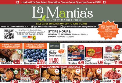 LaMantia's Flyer May 29 to June 4
