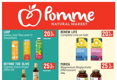 Pomme Natural Market Monthly Specials Flyer May 29 to June 25