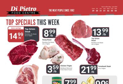 Di Pietro Food Centre Flyer May 29 to June 4