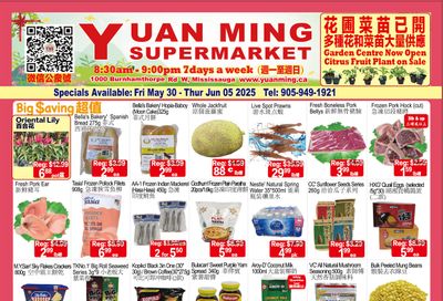 Yuan Ming Supermarket Flyer May 30 to June 5