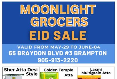 Moonlight Grocers Flyer May 29 to June 4