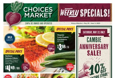 Choices Market Flyer May 29 to June 4