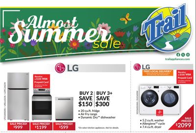 Trail Appliances (AB & SK) Flyer May 29 to June 1