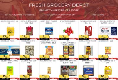 Fresh Grocery Depot Flyer May 29 to June 4
