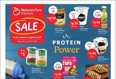 Nature's Fare Markets Flyer May 29 to June 11