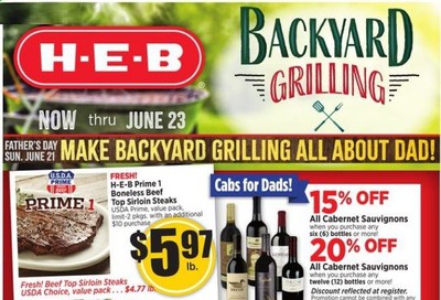 H-E-B Weekly Ad & Flyer June 17 to 23