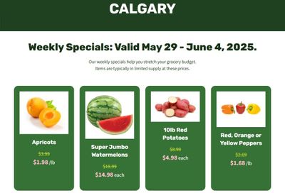 H&W Produce Flyer May 29 to June 4