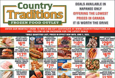 Country Traditions Flyer May 29 to June 5