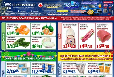 88 Supermarket Flyer May 29 to June 4