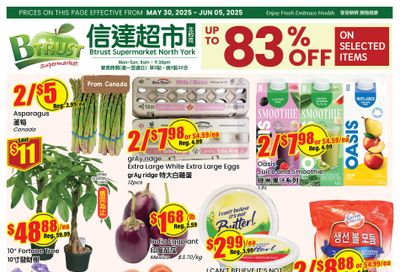 Btrust Supermarket (North York) Flyer May 30 to June 5