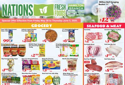 Nations Fresh Foods (Hamilton) Flyer May 30 to June 5 Nations Fresh Foods (Hamilton) Flyer May 30 to June 5