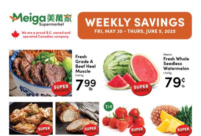 Meiga Supermarket Flyer May 30 to June 5